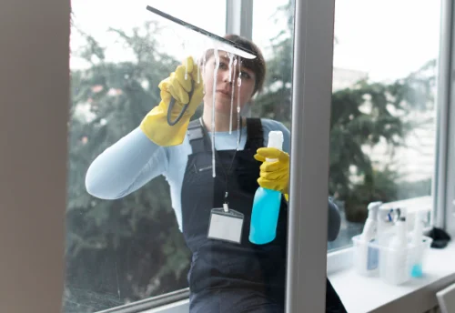 Nettoyage de vitres intérieures et extérieures à Buais-Les-Monts